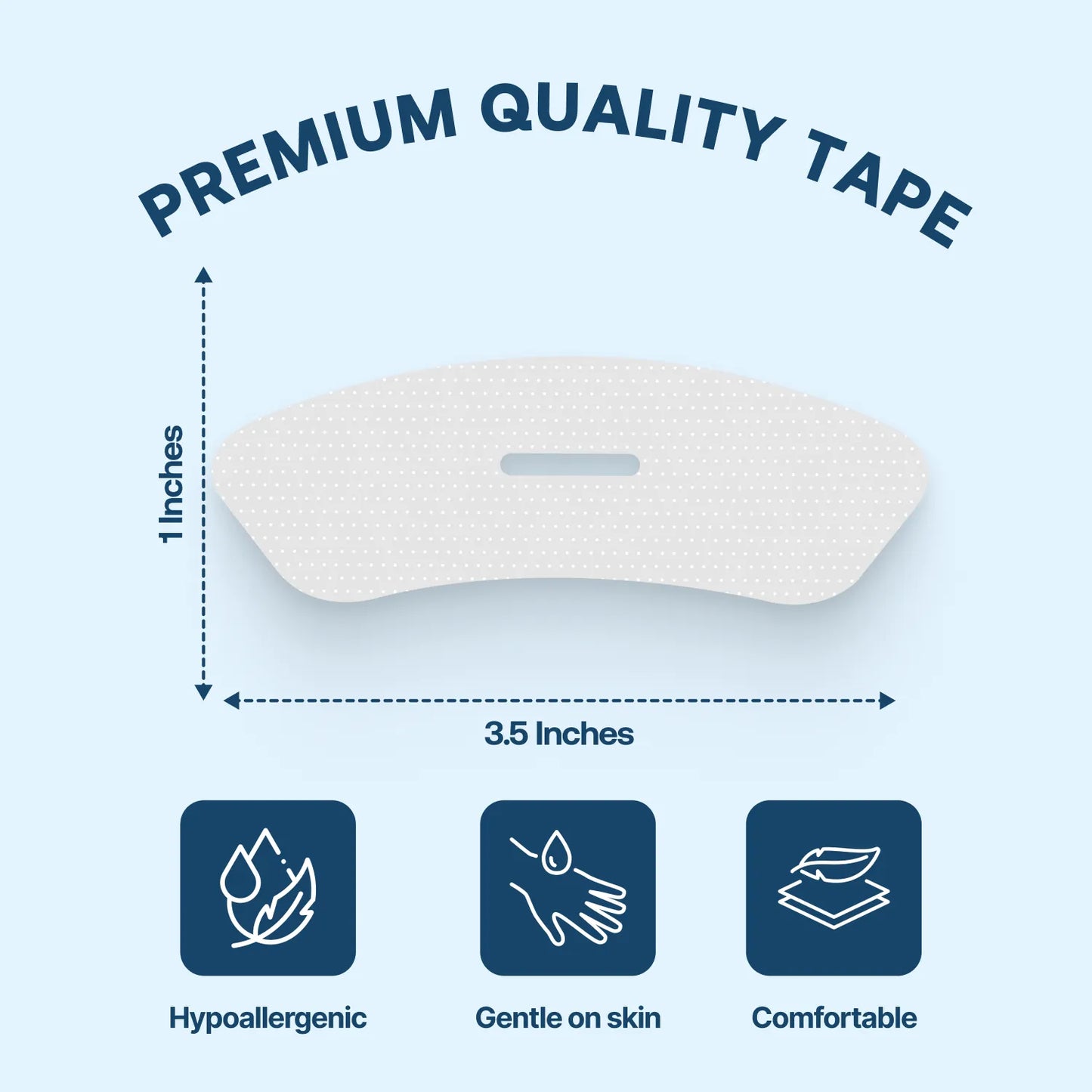 HUSHLY Lip-Shaped Mouth Tape