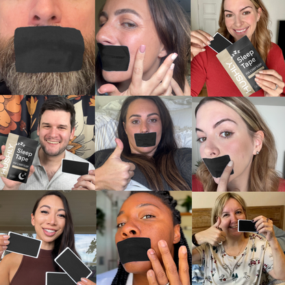 HUSHLY Rectangle Mouth Tape